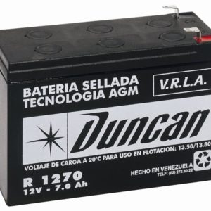 Batería Estacionaria DUNCAN R 1270 A