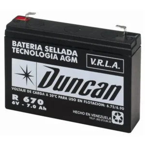 Batería Estacionaria DUNCAN R 670