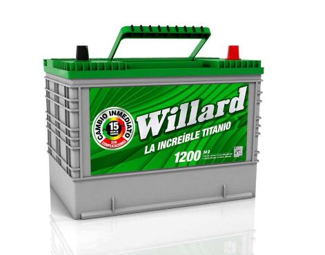Batería WILLARD TITANIO 34D – 1200