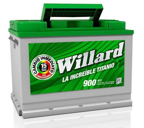 Batería WILLARD TITANIO 42D 900