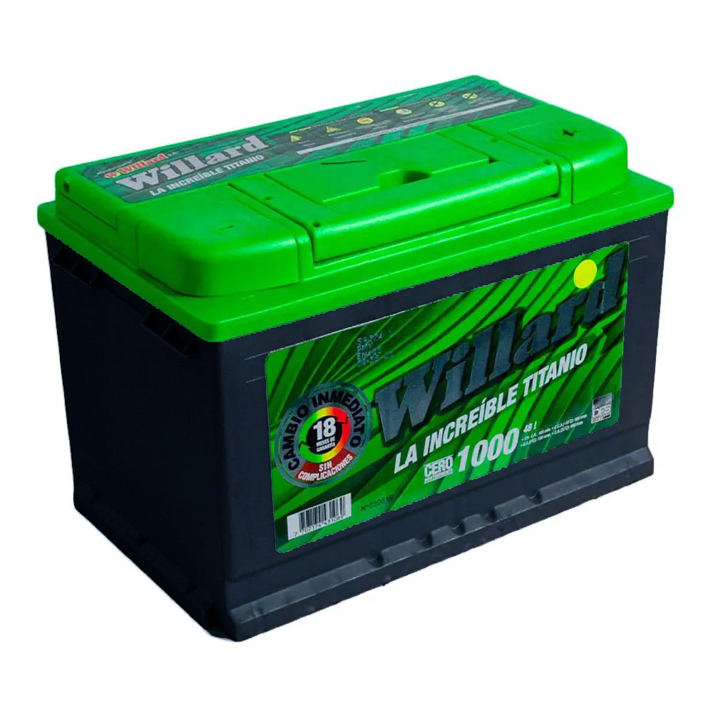 Batería WILLARD TITANIO 48D-1000