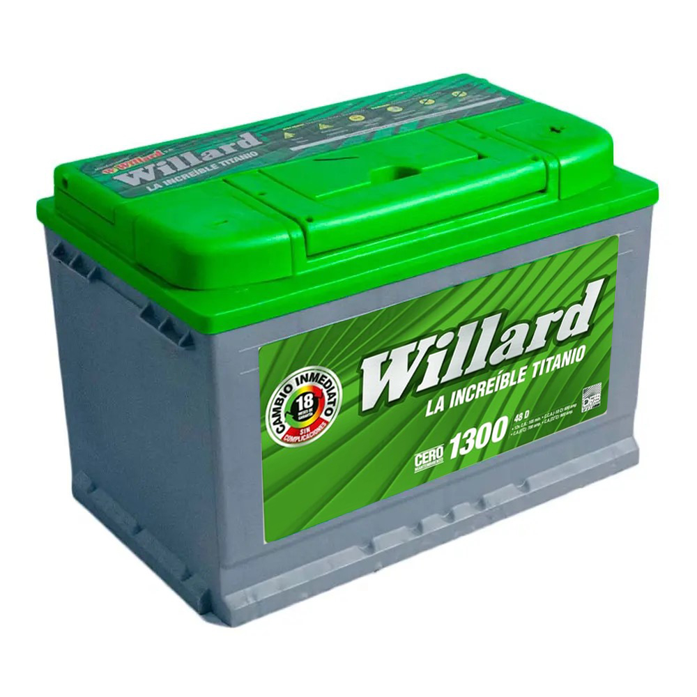 Batería WILLARD TITANIO 48D-1300