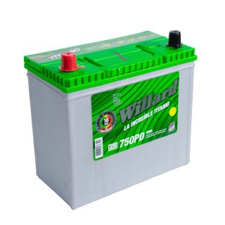Batería WILLARD Titanio NS60I-750PD