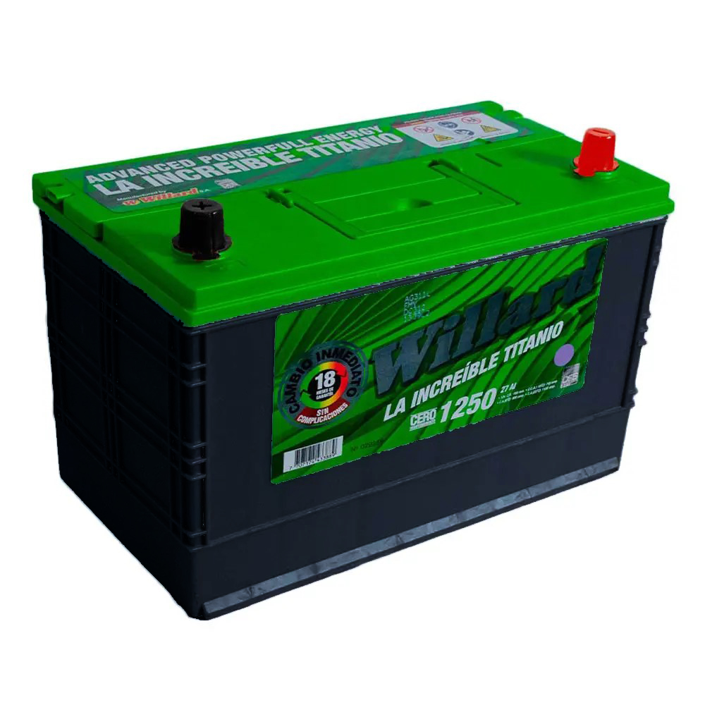 Bateria WILLARD Titanio 27AD-1250