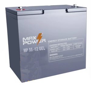 Bateria MAX POWER Gel 55-12