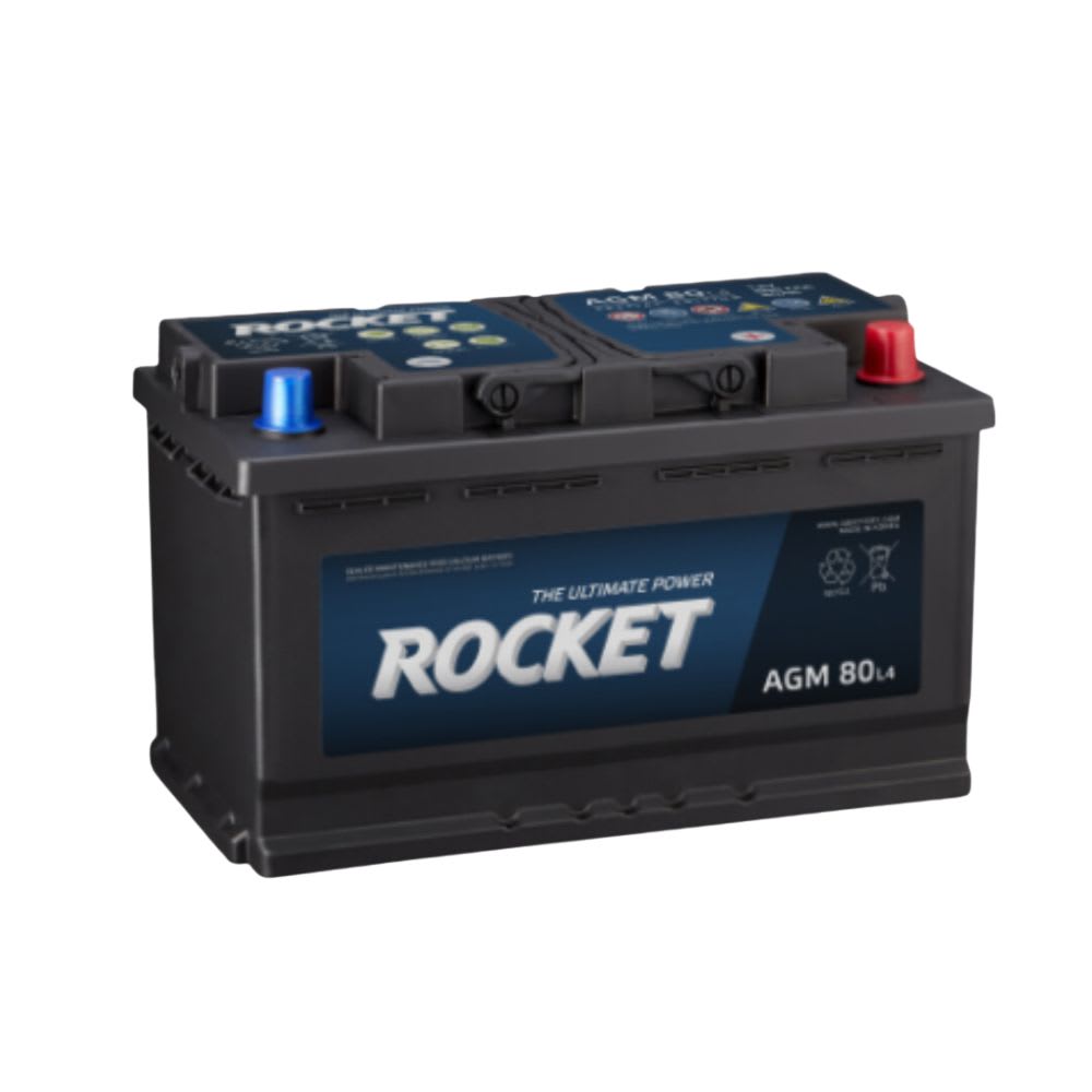 Batería ROCKET L4 AGM Start-Stop - Mundo de las Baterias
