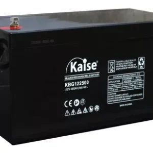Batería Estacionaria Kaise KBG122500 12V.250AH GEL