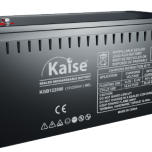 Batería Estacionaria Kaise KBG122000 12V.200AH GEL