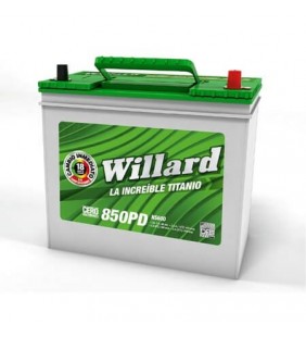 Batería WILLARD TITANIO NS60D-850PD