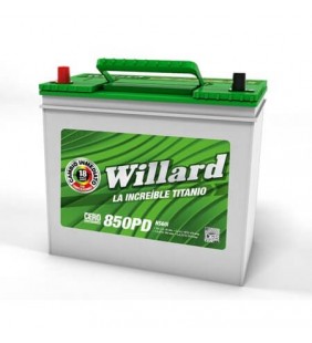 Batería WILLARD Titanio NS60I-850PD