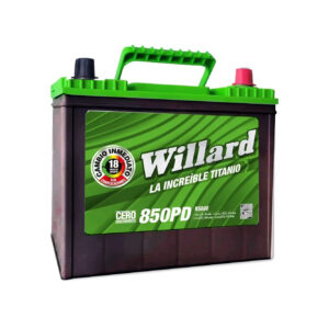 Batería WILLARD TITANIO NS60D-850PD